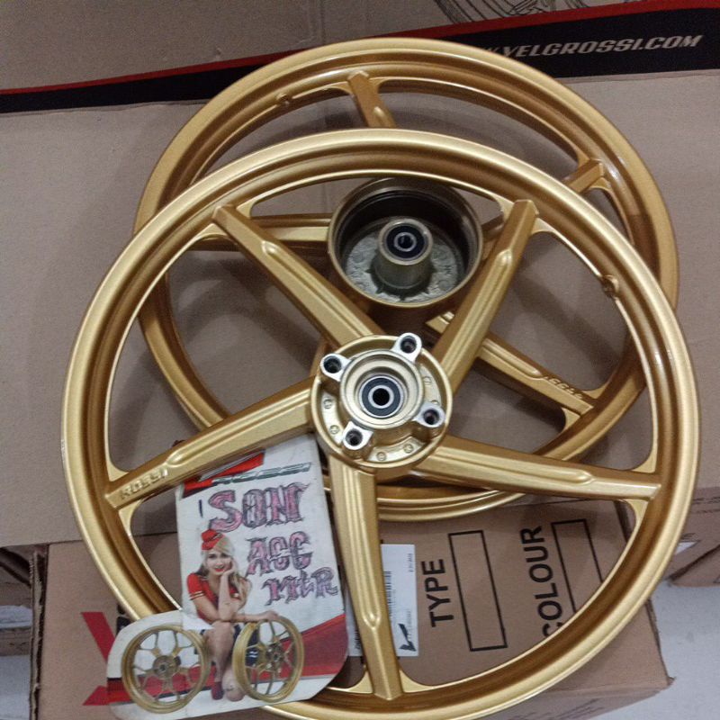 Jual VELG RACING V.ROSSI REVO FI REVO ABSOLUTE ,REVO FIT 2008,2009,2010 ...