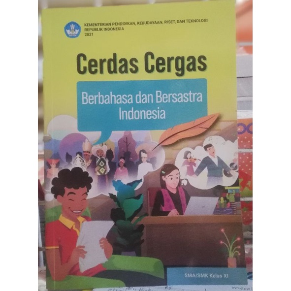 Jual CERDAS CERGAS BERBAHASA DAN BERSASTRA INDONESIA KLS 11 SMA ...