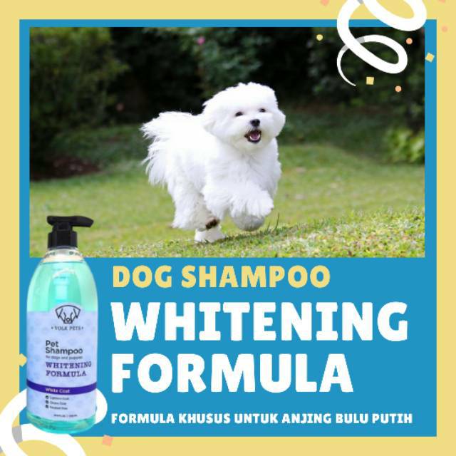 Jual Shampoo anjing white coat (anjing putih uk. 1 liter) Shopee