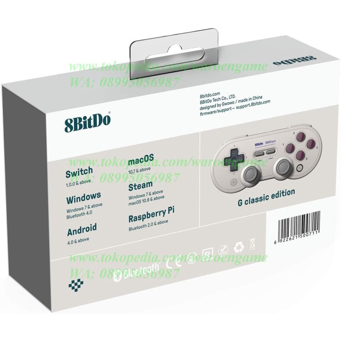 Jual 8Bitdo SN30 Pro Controller G Edition Switch, Steam, Windows ...