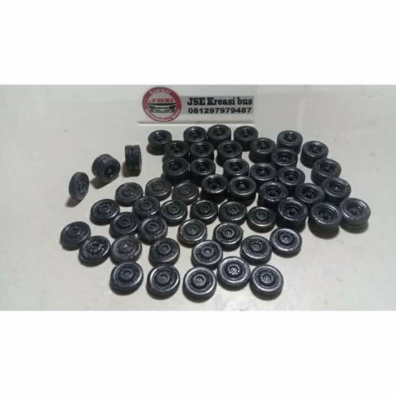 Jual Roda Resin untuk Miniatur bus skala 64 | Shopee Indonesia