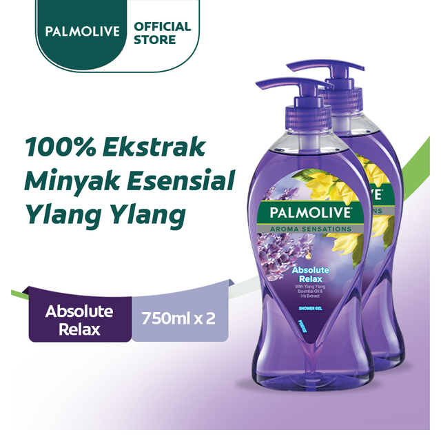 Jual Palmolive Aroma Sensations Shower Gel Absolute Relax 750ml Sabun