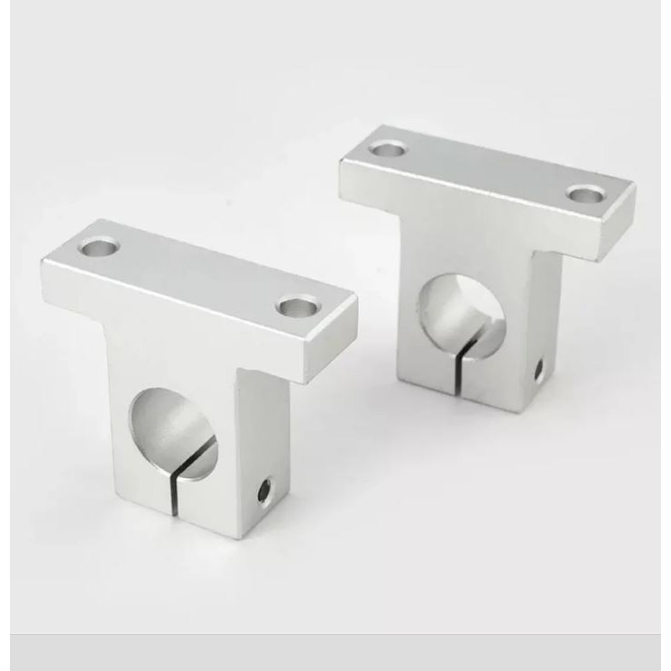 Lot De 4 Supports De Guidage Linéaire SK16 En Aluminium - Pour Arbres De 16mm De Diamètre