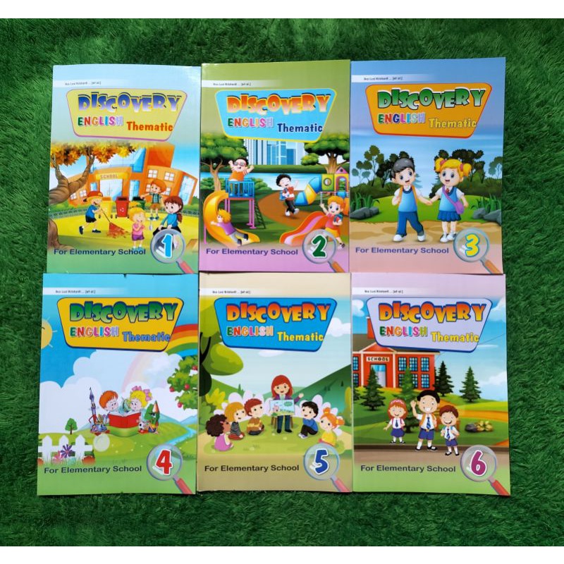 Jual BUKU BAHASA INGGRIS SD DISCOVERY ENGLISH THEMATIC KELAS 1 2 3 4 5 ...