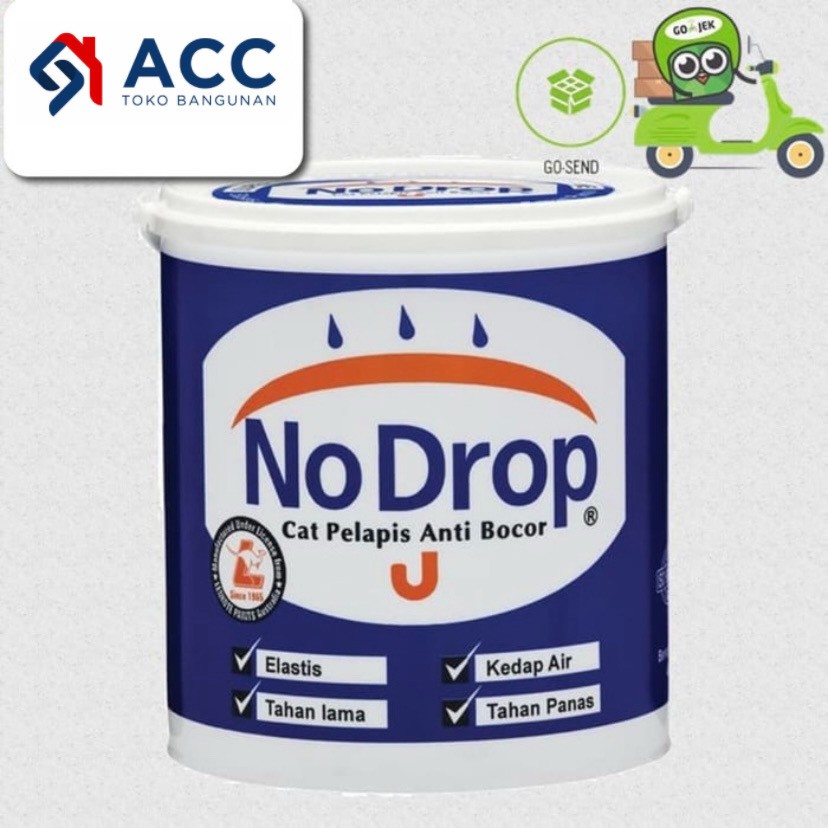 Jual Cat Waterproofing No Drop 4kg / Cat Pelapis Anti Bocor Shopee Indonesia
