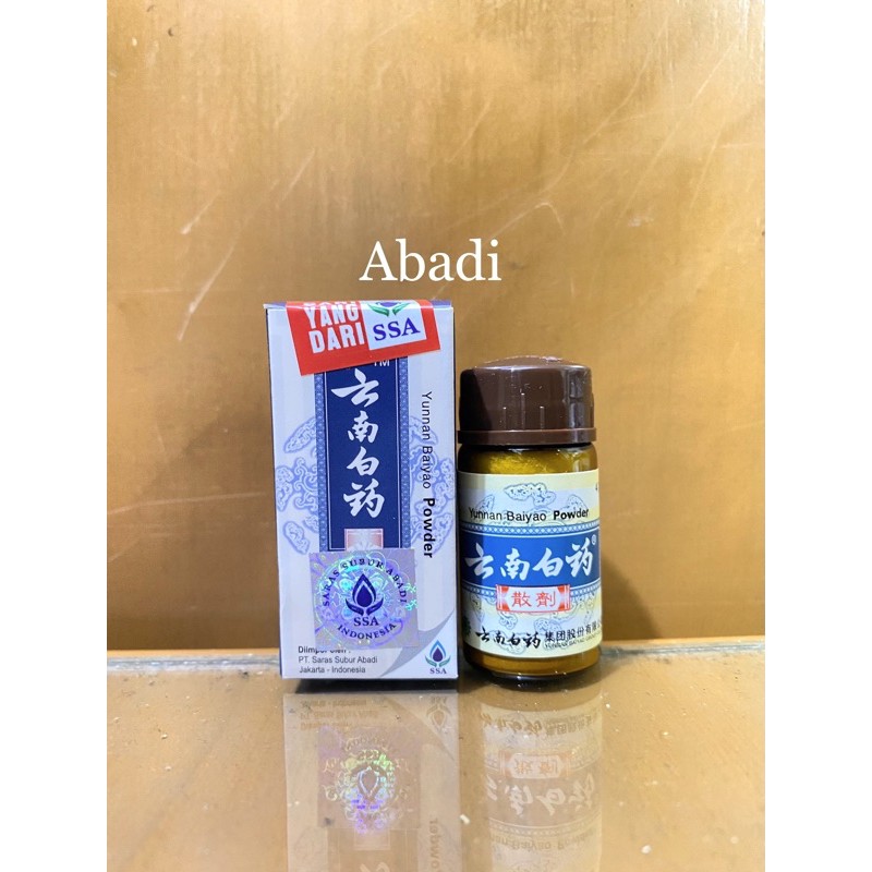 Yunnan Baiyao Powder (Bubuk) - Obat Luka Dalam / Penyembuhan Luka