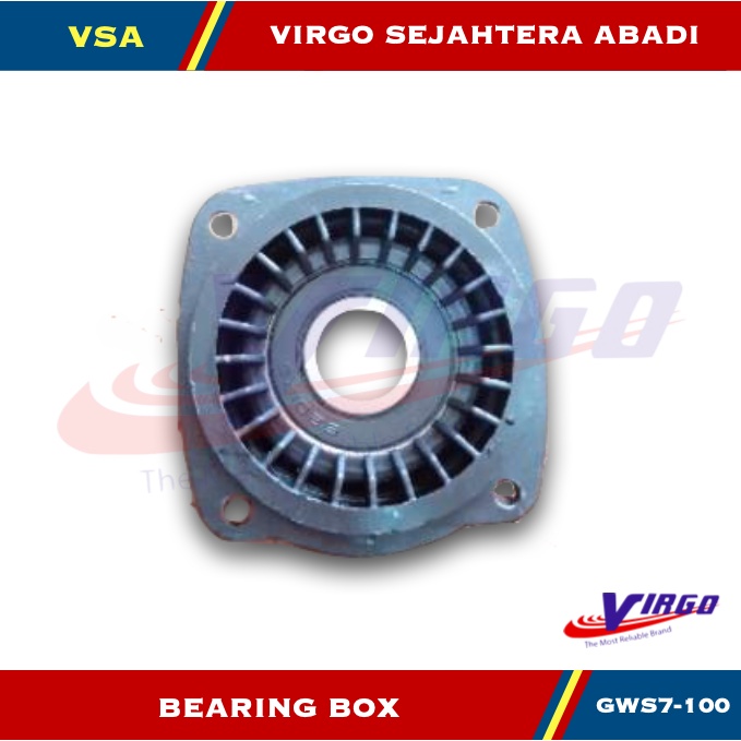 Jual Bearing box GWS7-100 RUMAH BEARING packing gland BOSCH TIPE GWS 7 ...
