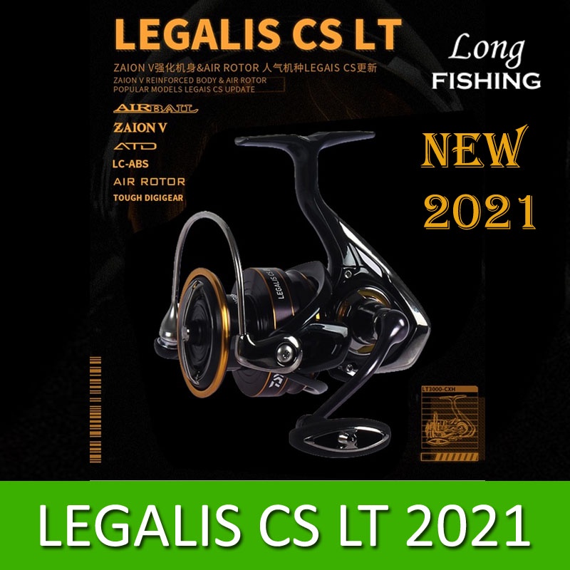 Reel Pancing DAIWA LEGALIS CS LT New 2021 2500XH 3000CXH 4000CXH 5000CXH  6000H Original