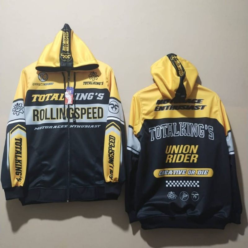 Jual Jaket Racing Rolling Speed Total King | Shopee Indonesia