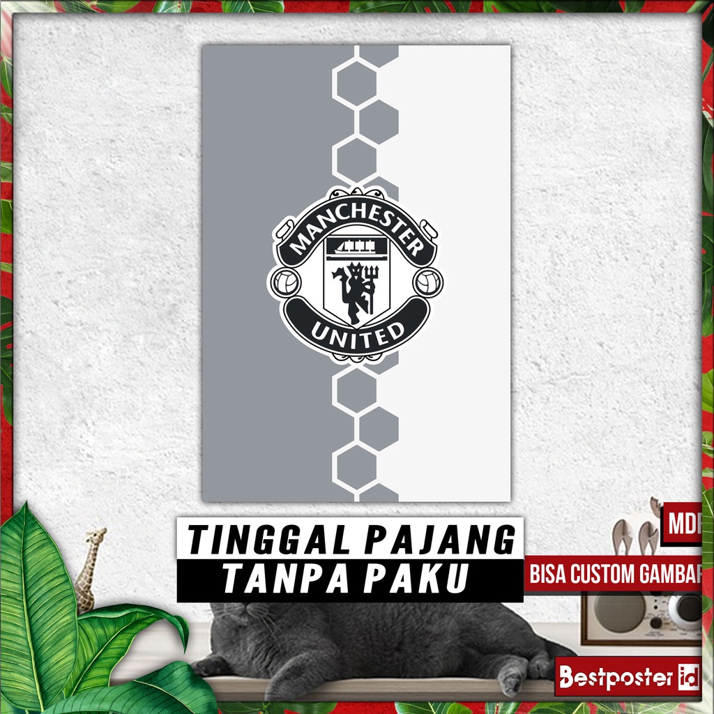 Jual Hiasan Dinding MANCHESTER UNITED Walldecor BOLA MDF020265 | Shopee ...