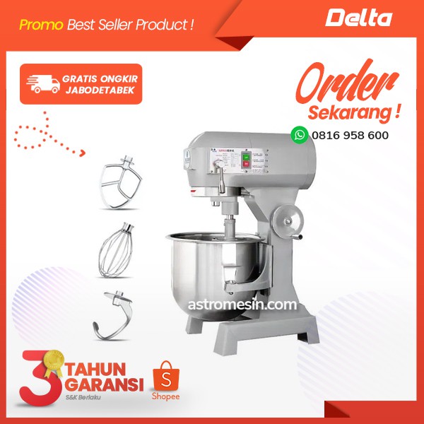 Jual Planetary Mixer Roti ASTRO 20Liter PM-B20 | Shopee Indonesia