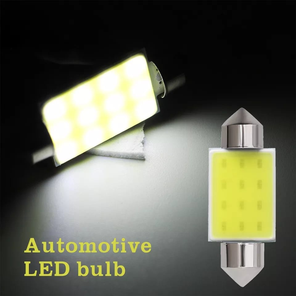 Tallew Set Di 42 Luci LED Per Interni Auto - 28/31/36/41 Mm, BA9S, T5, T10 - Bianco 6000K - Per Plafoniera, Porta, Targa