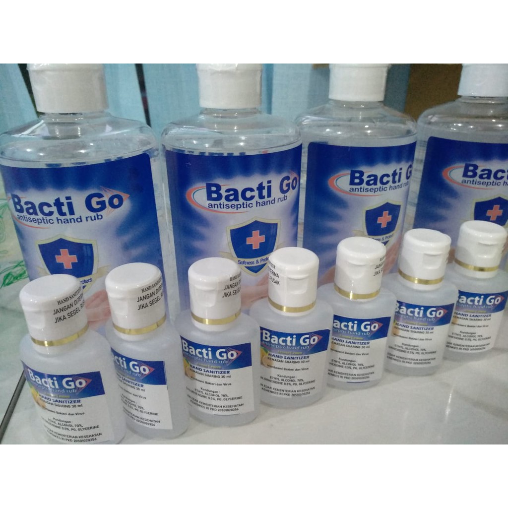 Jual Bacti Go Hand Sanitizer Kemasan Sharing 30 ml Free Rautan | Shopee ...