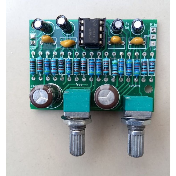 Jual Kit filter subwoofer class d ne5532 suplay 12vdc Shopee Indonesia