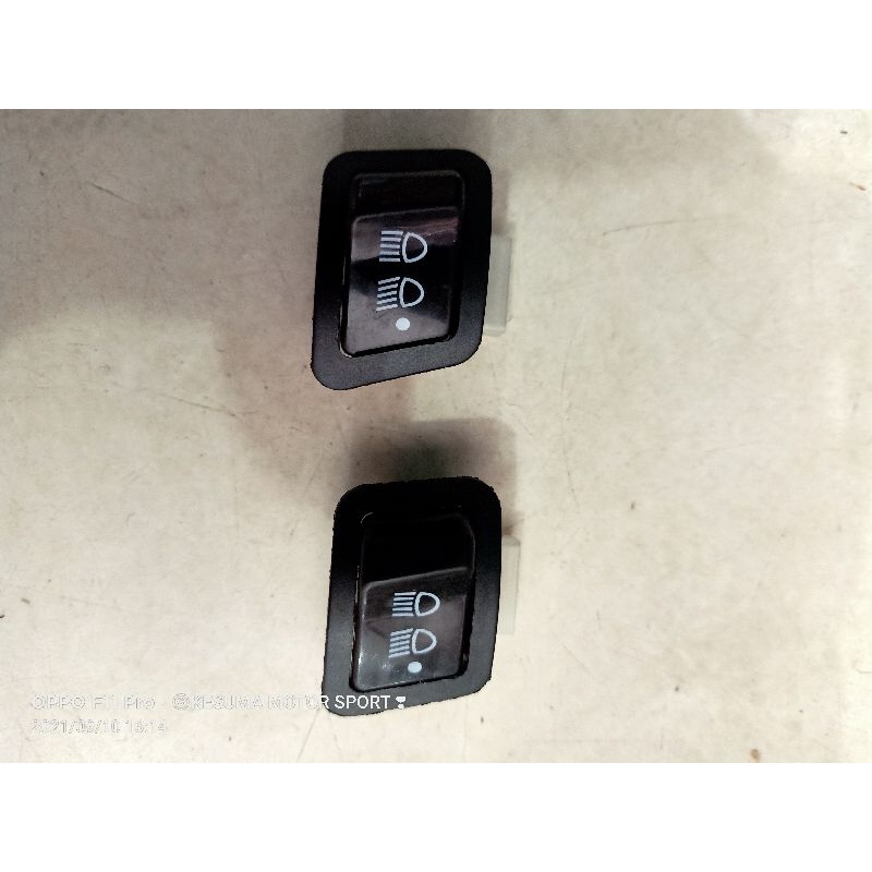 Jual SAKLAR LAMPU MOTOR / SWITCH ON OFF / SAKLAR TOMBOL ON OFF LAMPU ...