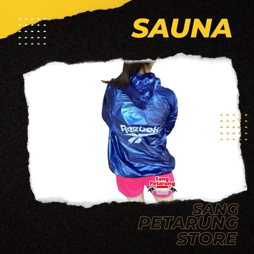 Jual {{ORIGINAL}} SAUNA Suit jogging / pembakar lemak BUATAN INDONESIA