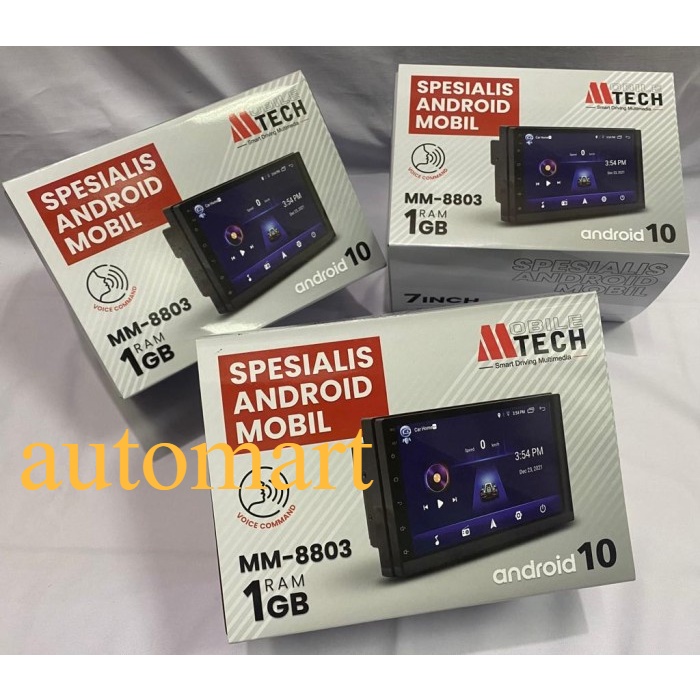 Jual Head Unit Android 7 Inch Double Din MobileTech MM-8803 RAM 1GB ...