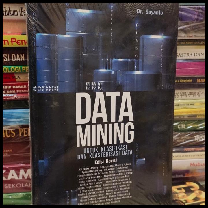 Jual Data Mining Untuk Klasifikasi Dan Klasterisasi Data Buku Original ...