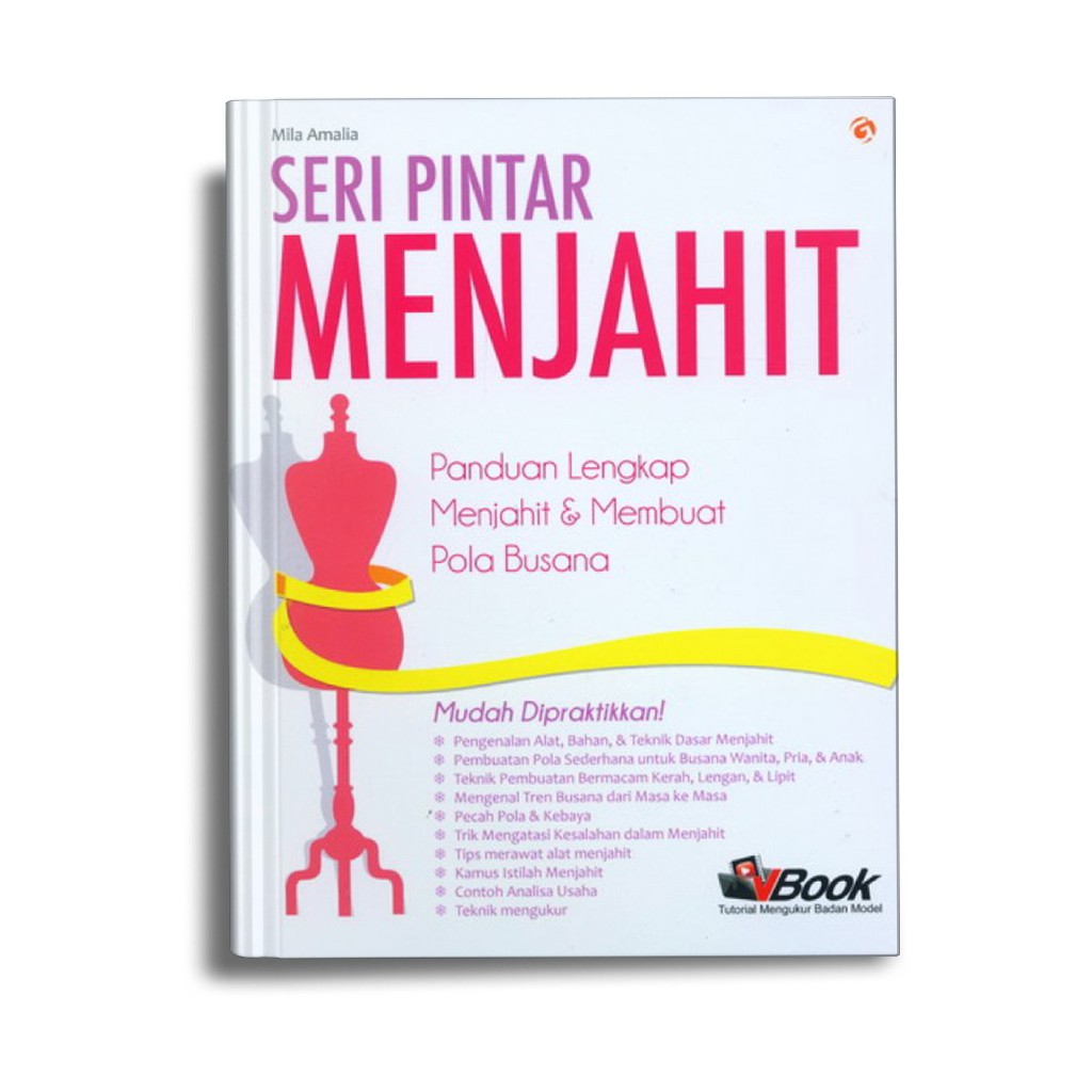 Jual BUKU HOBI & KETERAMPILAN SERI PINTAR MENJAHIT | Shopee Indonesia