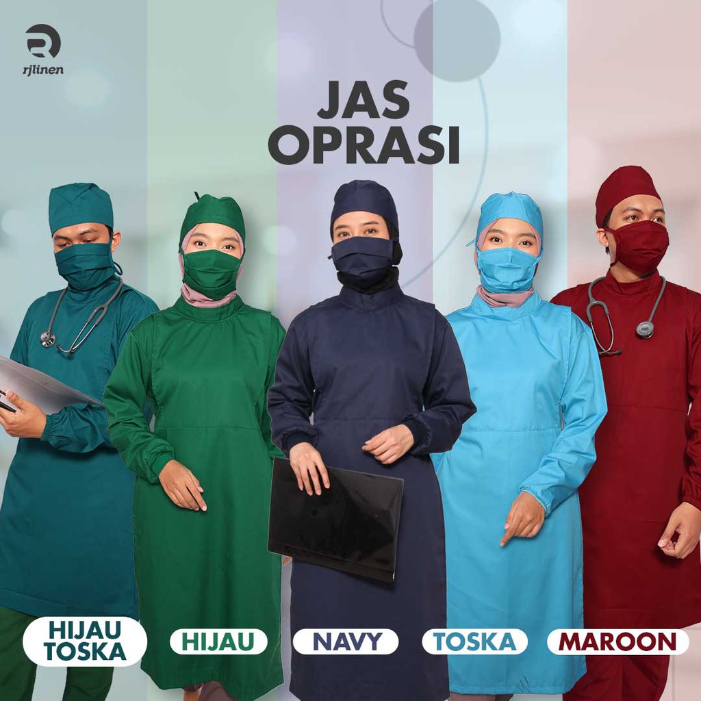 Jual Jas Operasi Jubah Operasi Apd Surgical Gown Baju Operasi