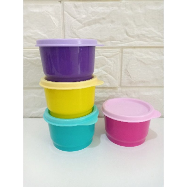 Jual SNACK CUP mpasi / MINI JELL-O agar/ puding/TUPPERWARE wadah ...