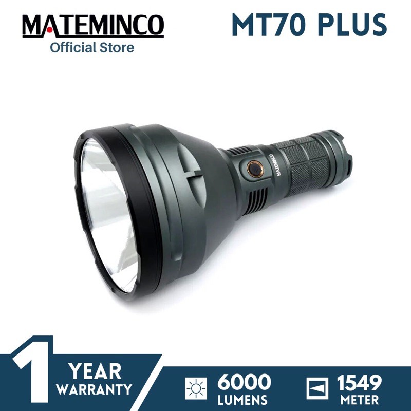 Jual Mateminco MT70 Plus Cree XHP70.2 6000 Lumen 1549 Meter | Shopee ...