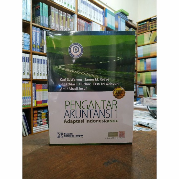 Jual Buku Pengantar Akuntansi 1 Adaptasi Indonesia Edisi 4 Warren ...