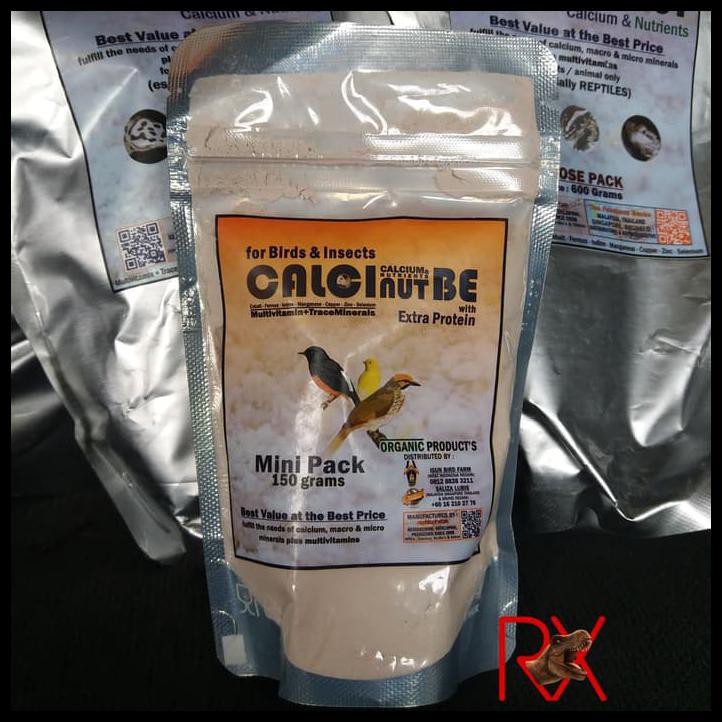 Jual Calcinut Be Mini Kalsium Dan Vitamin Untuk Burung | Shopee Indonesia