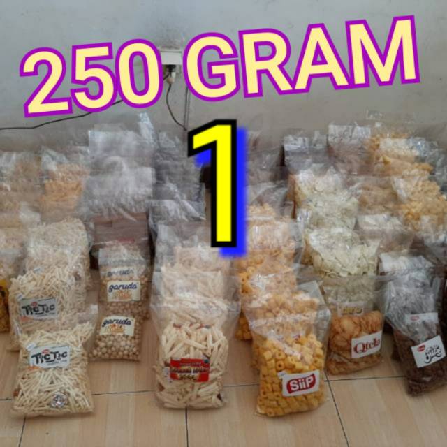 Jual MURAH !! Snack Indofood / branded kiloan 250gr / 250gram Chacha