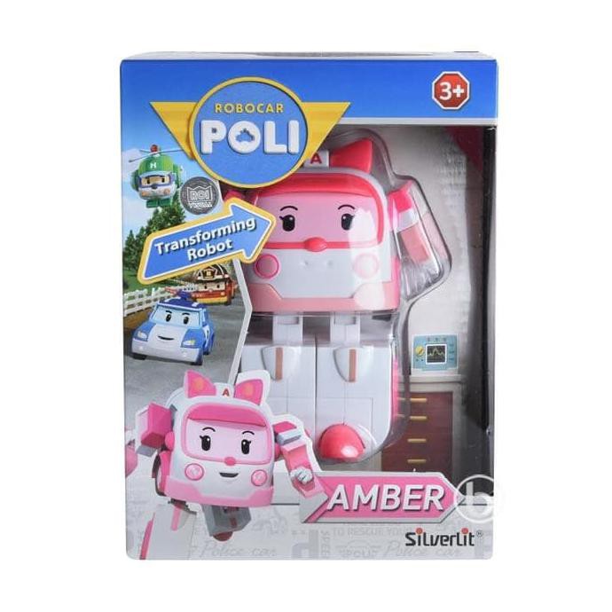 Jual Robocar Poli Normal Transforming Robot Amber Original Sale