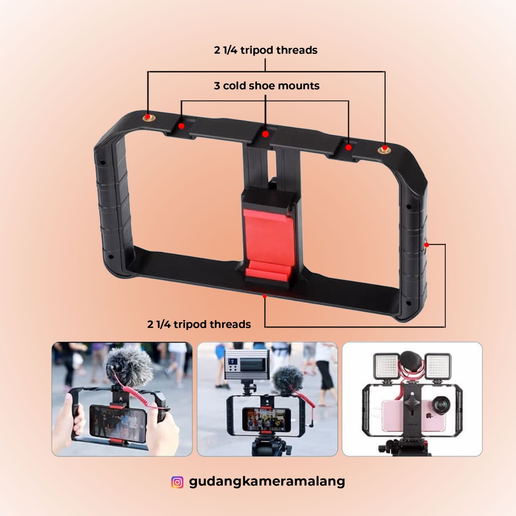 Jual Ulanzi Smartphone Video Rig | Shopee Indonesia