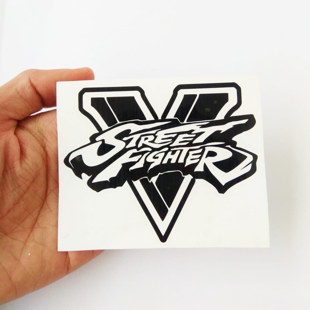Jual STREET FIGHTER STIKER CUTTING STIKER MOBIL SATUAN STIKER KACA DAN ...