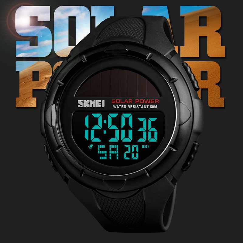 Jual Jam Tangan SKMEI Tenaga Solar Pria Digital - 1405 | Shopee Indonesia