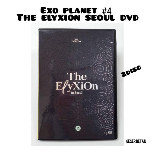Jual DVD KPOP EXO Planet #4 The ElyXiOn in seoul | Shopee Indonesia