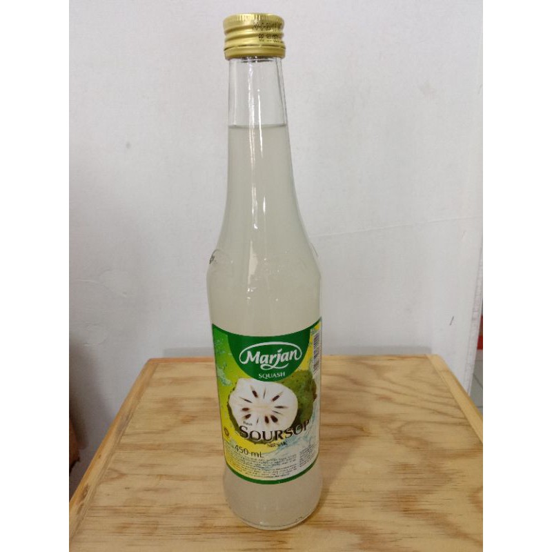 Jual sirup Marjan squash rasa sirsak 450 ml | Shopee Indonesia