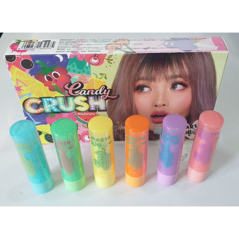 Jual MarshWillow Candy Crush Moisturising Lip Balm Shopee Indonesia