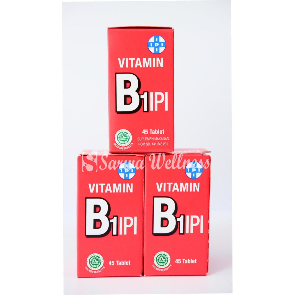 Jual Vitamin B1 Ipi (1 Botol - 45 Tablet) - Supra Ferbindo Farma ...