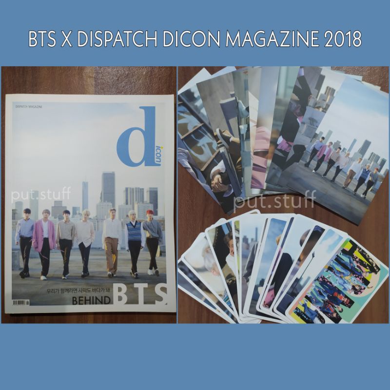 Jual BTS DICON MAGAZINE 2018 (SHARING SET) | Shopee Indonesia
