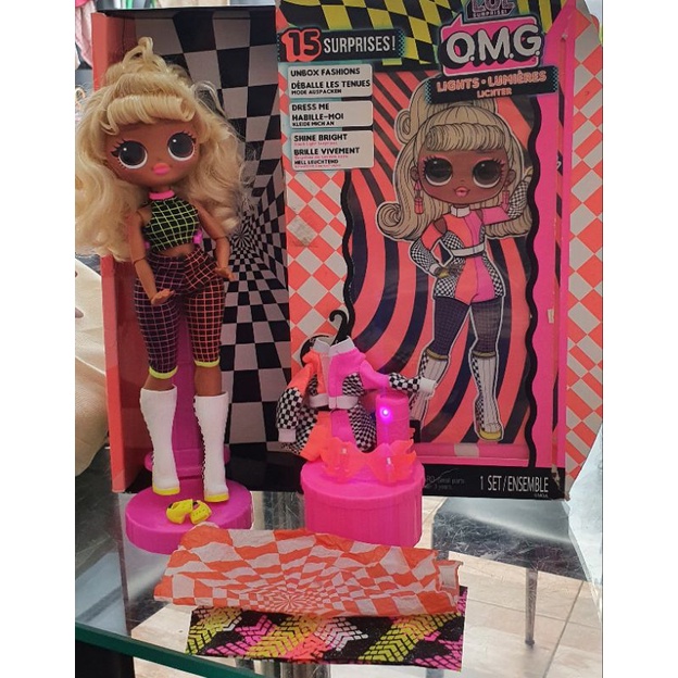 Jual mainan anak/ boneka LOL SUPRISE OMG light PRELOVED ORIGINAL