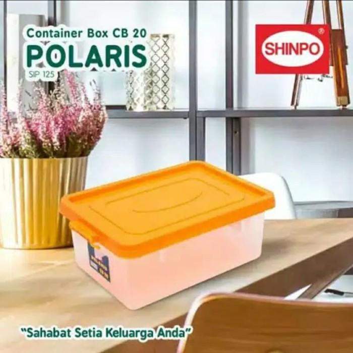 Jual Container Box POLARIS CB 20 Kapasitas 20 Liter Merk Shinpo ...