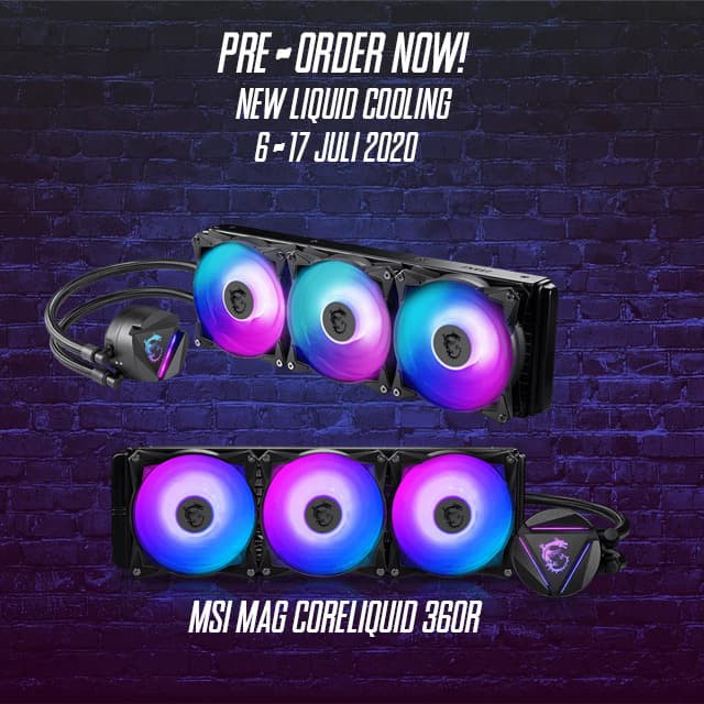 Jual CPU COOLER MSI MAG CORE LIQUID 360R V2 Shopee Indonesia