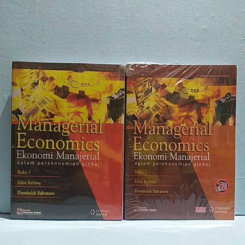 Jual Set Manajerial Economics Buku 1 Dan 2 - Edisi Kelima | Shopee ...