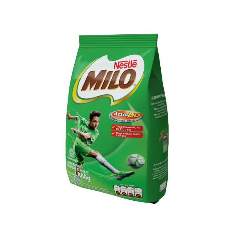 Jual Milo Healthy Drink Energy Activ-GO 780G | Shopee Indonesia