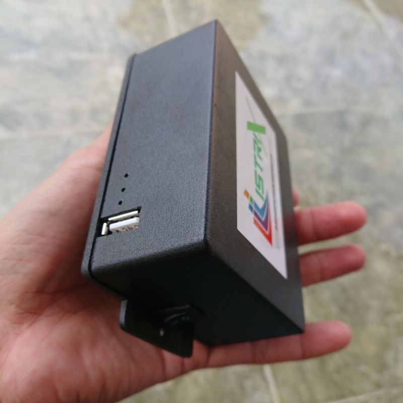 Jual Mini Powerpack DC 12V 4A 60Wh Special edition + USB 5V3A UPS modem ...