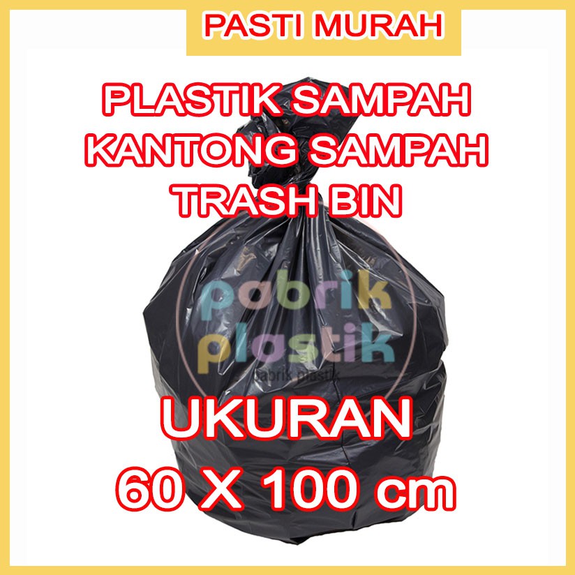Jual [20-lbr] 60 X 80 PLASTIK PACKING ONLINE SHOP KANTONG KRESEK SAMPAH ...