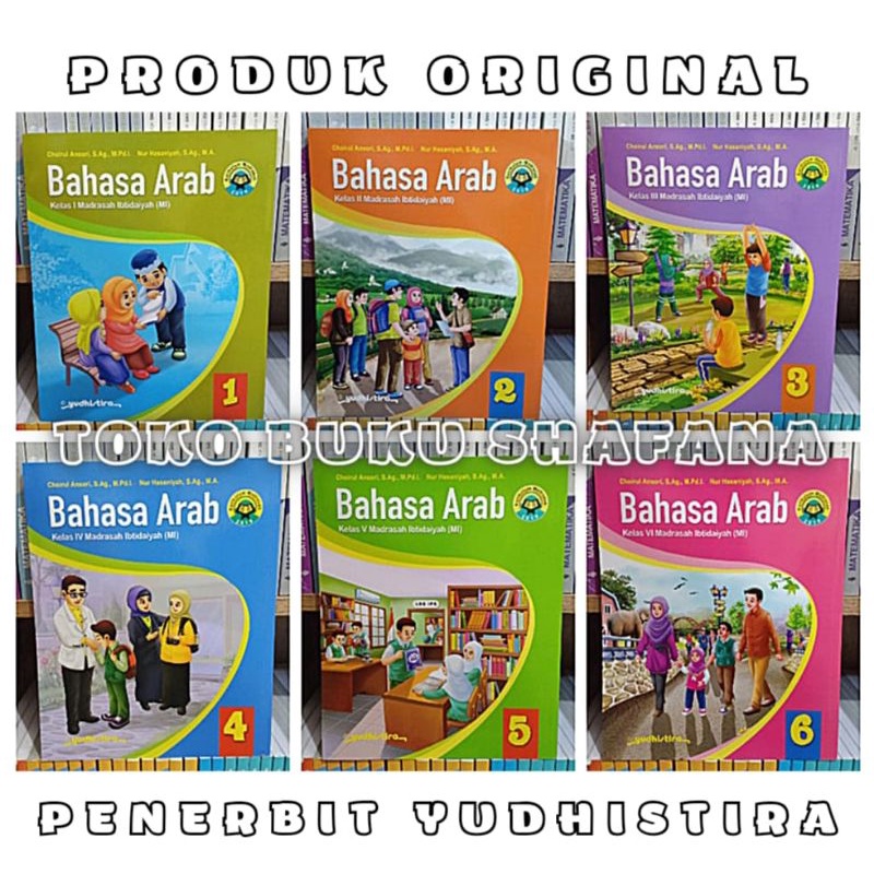 Jual Buku Bahasa Arab Yudhistira Kelas 1 2 3 4 5 6 MI Kurikulum 2019 ...