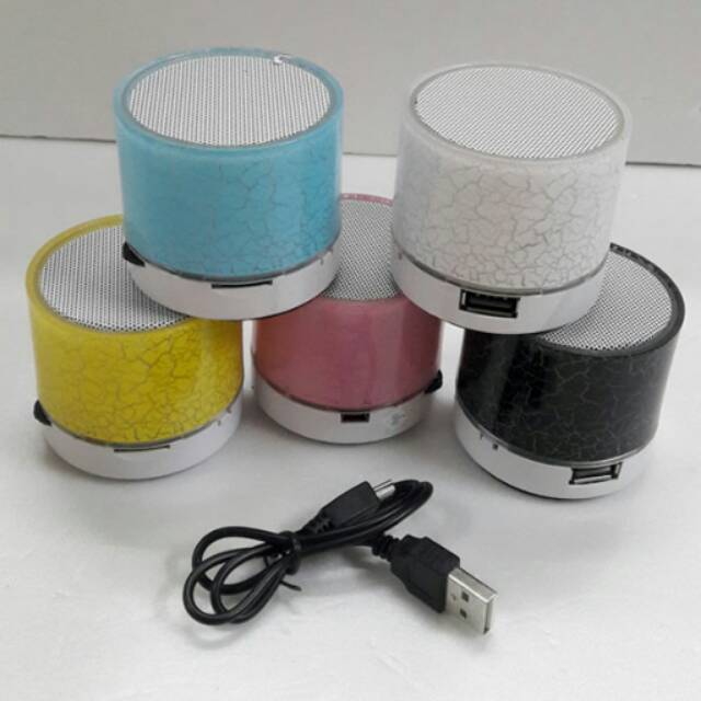 Jual Speaker Bluetooth Mini LED Rainbow | Shopee Indonesia