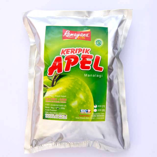 Jual Keripik Kripik Buah Apel Ramayana Oleh Oleh Khas Malang