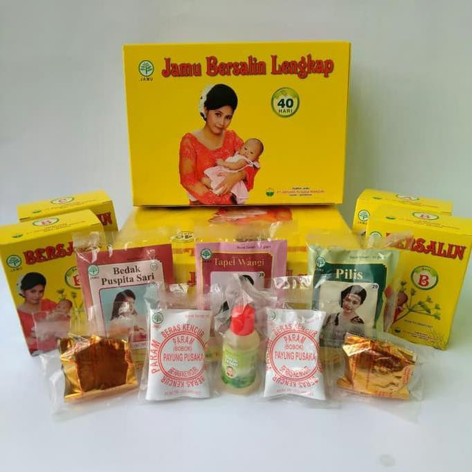 Jual Paket Jamu Habis Bersalin Lengkap 40 Hari Payung Pusaka Mandiri