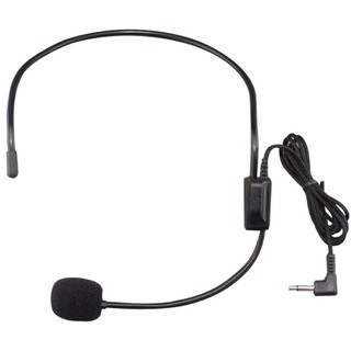 Headset Microphone Clip On Mic Bando Headworn Cable Design
